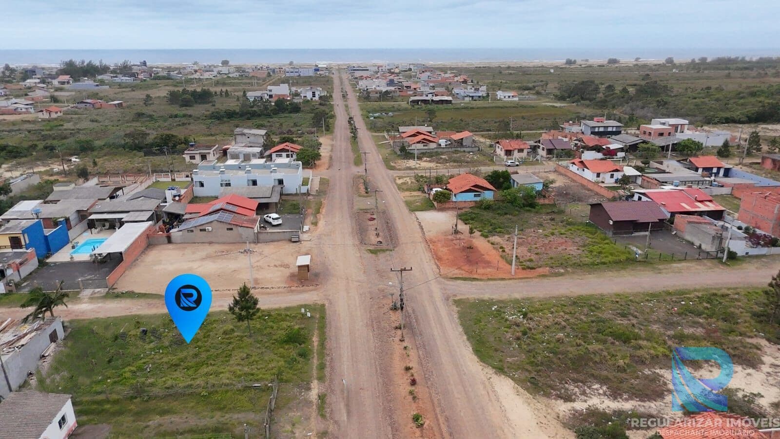 Terreno de esquina a venda na Praia Azul, Passo de Torres