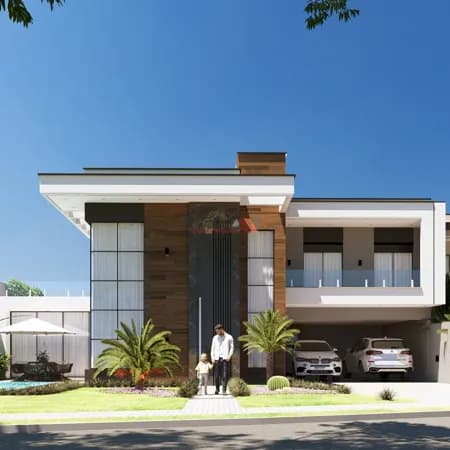 🏡 SOBRADO MODERNO DE ESQUINA – ALTO PADRÃO – COSTEIRA, ARAUCÁRIA.