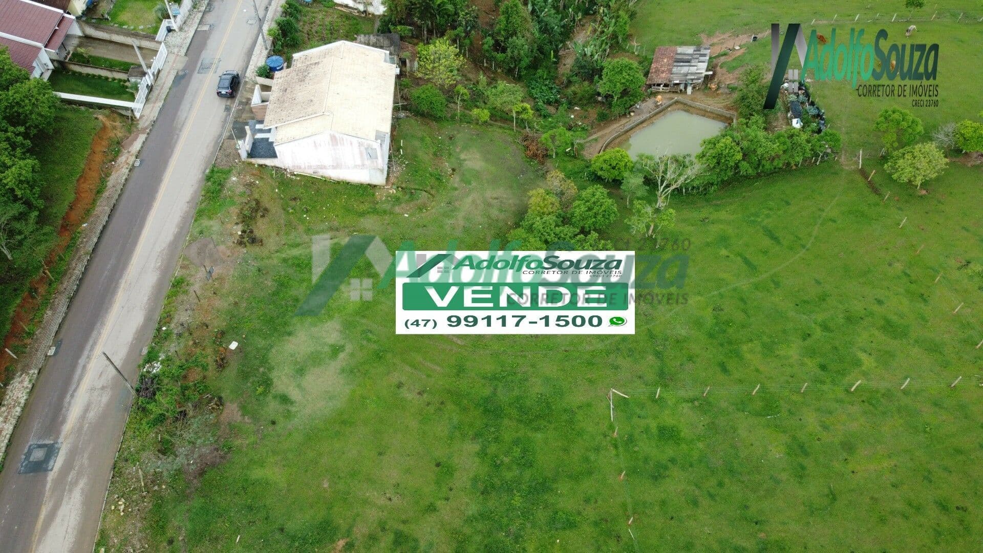 Lote/Terreno em Rio do Sul - Fundo Canoas