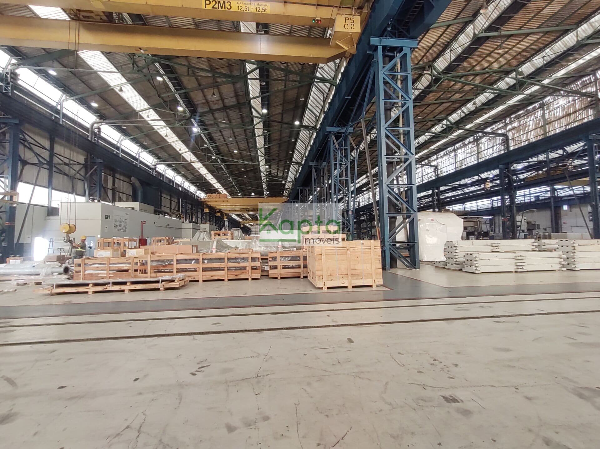 Pavilhão/Galpão Industrial modular jaragua