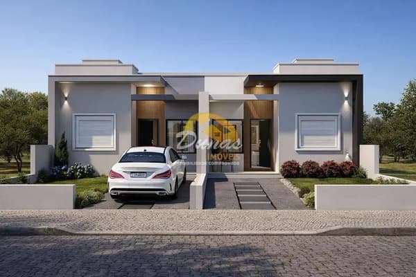 Casa Geminada em construção à em Nova Tramandaí - Tramandaí/RS