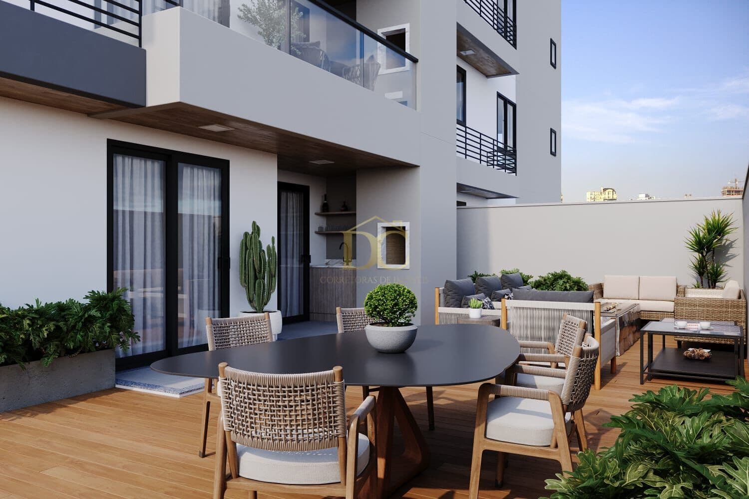 Apartamento GIARDINO no Saguaçu 183,41m²
