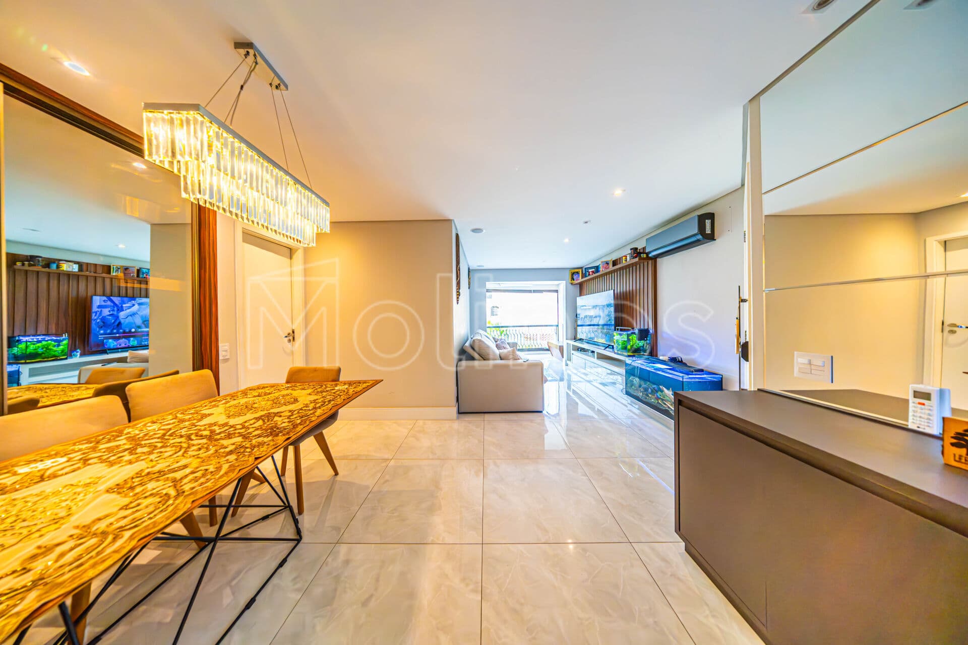 Apartamento mobiliado com 3 dormitórios no Condomínio Monte Chiaro – lazer completo no rooftop no Anália Franco