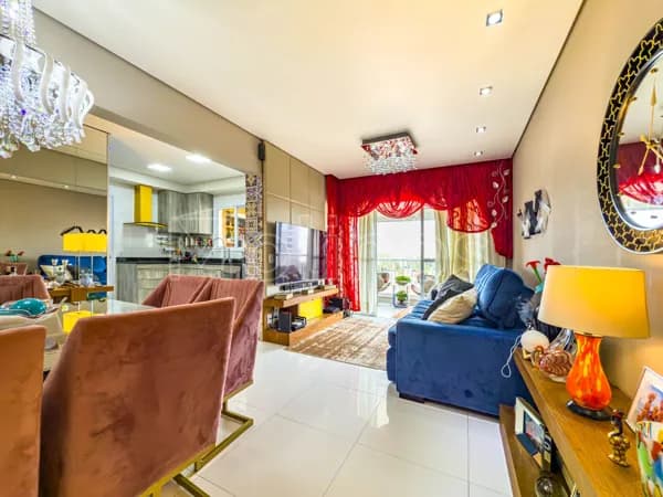 Apartamento com varanda gourmet no The Gardens Seasons, Tatuapé — 107 m², 3 dormitórios (1 suíte) e 2 vagas