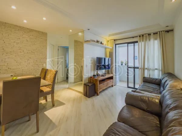 Apartamento Mooca de 50m² com 2 dormitórios, 1 vaga