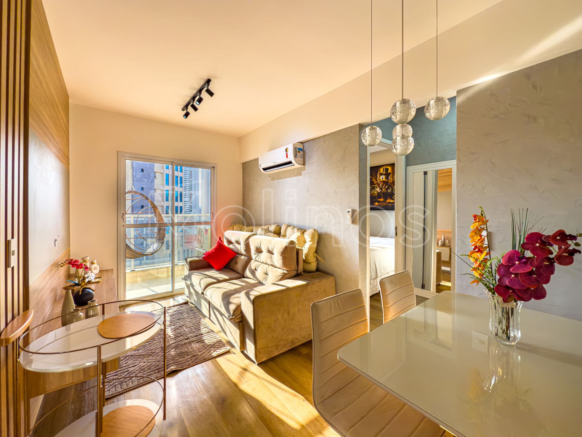 Apartamento Studio com 1 dormitório e 1 vaga
