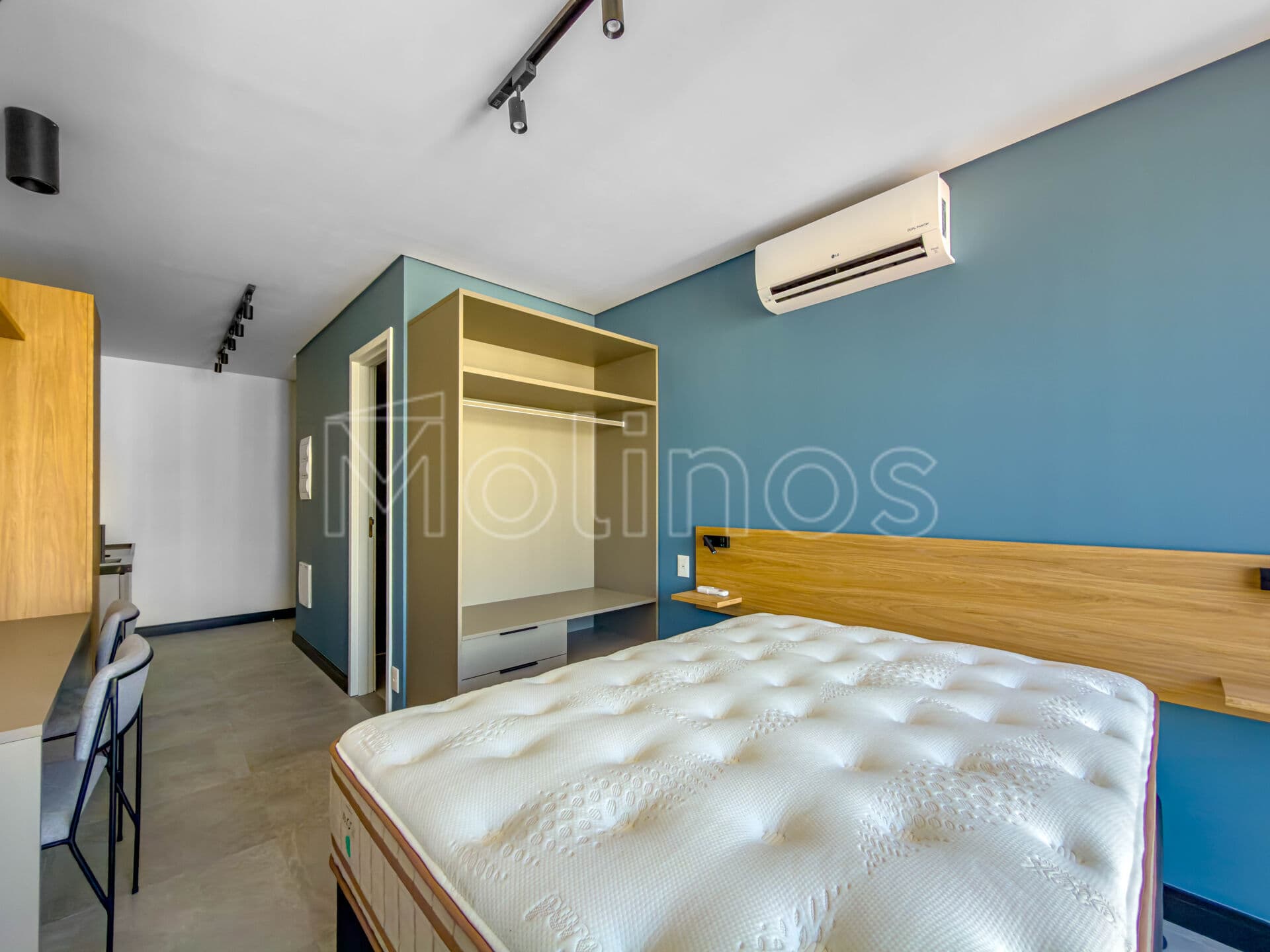 Studio de 25m² mobiliado a venda no Edificio Almagah - Empreendimento Porte