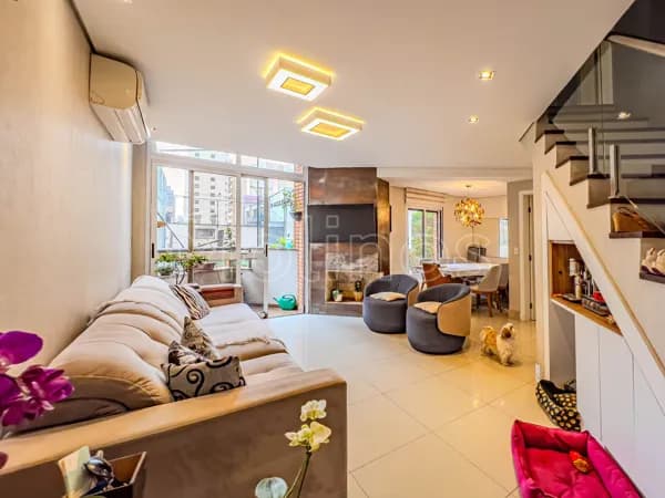 Apartamento Duplex com 127 m², 2 dormitórios , 1 suíte e 2 vagas no Tatuapé
