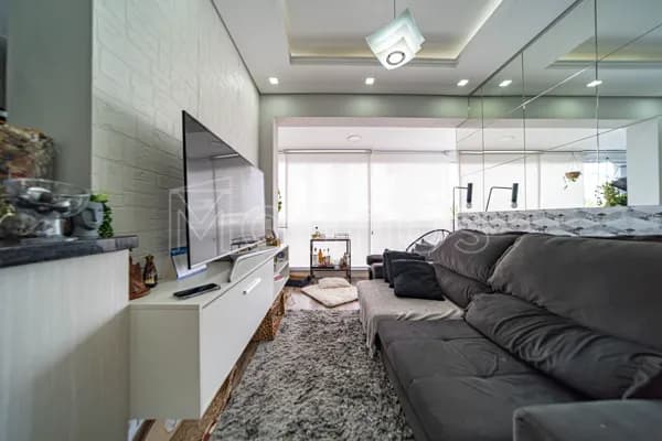 Lindo apartamento à venda MOBILIADO no Brás, 2 dorms e Varanda Gourmet