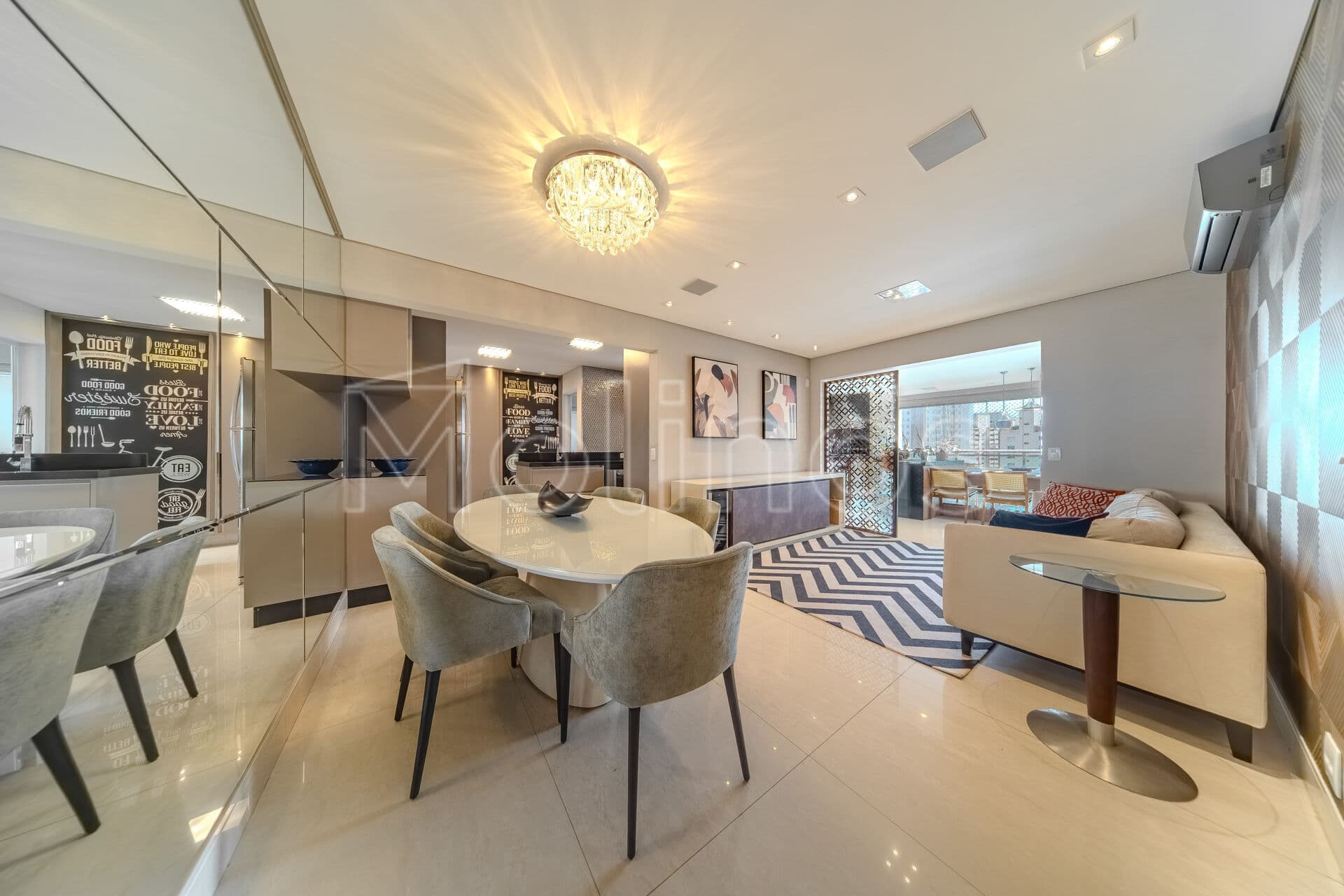 Apartamento á venda na Mooca, com 133 m2, mobiliado, 3 dormitórios , varanda Gourmet