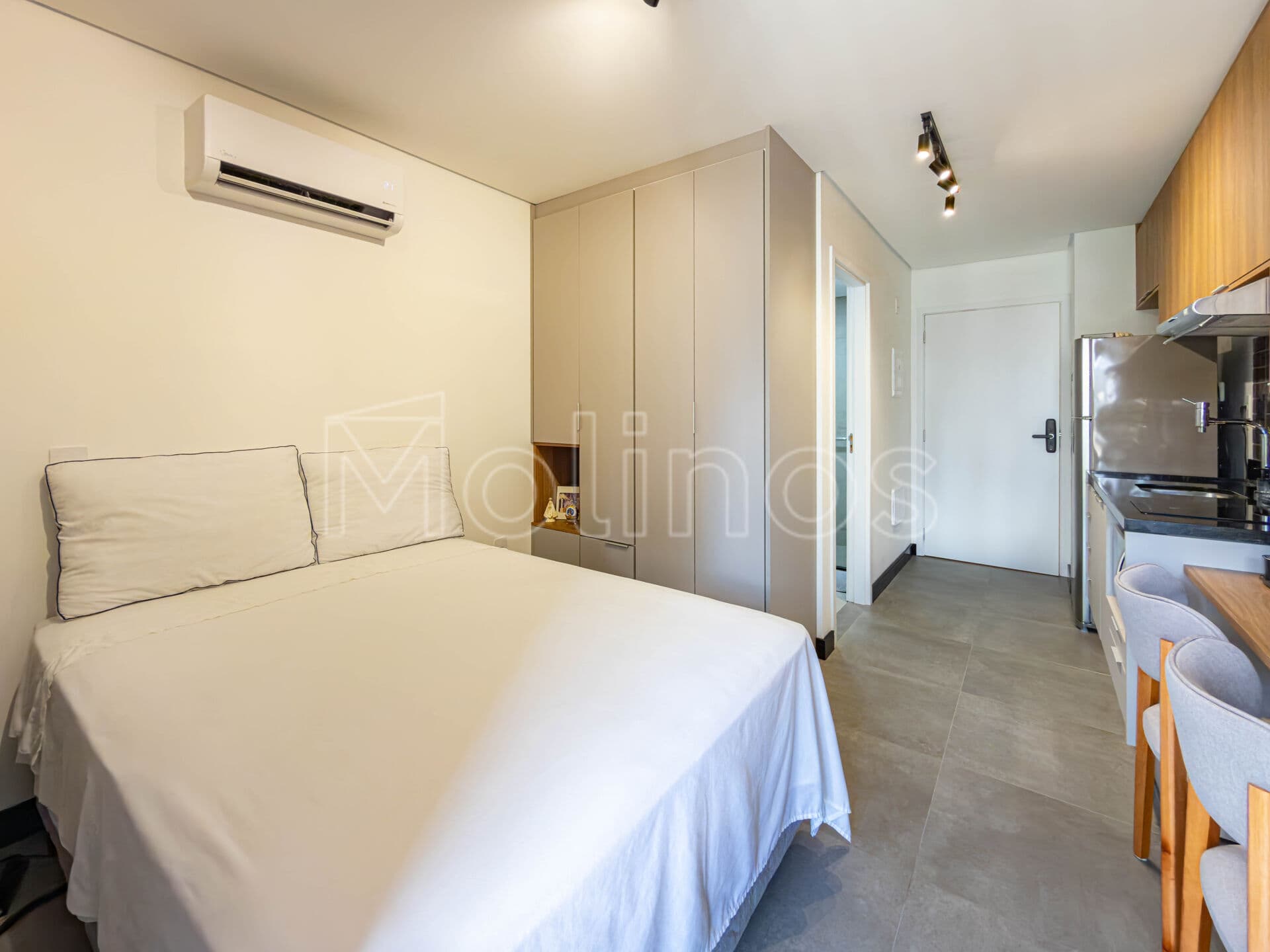 Apartamento Studio no Analia Franco - 25 metros mobiliado - perfeito para Airbnb