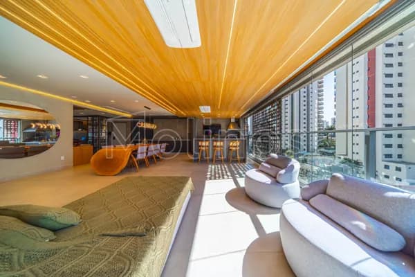 Apartamento á venda no Jd Anália Franco, 257 m², mobiliado,