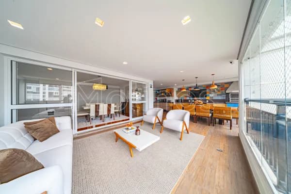 Apartamento de alto padrão no Central Park Tatuapé — 225 m², 3 suítes, 4 vagas e porteira fechada