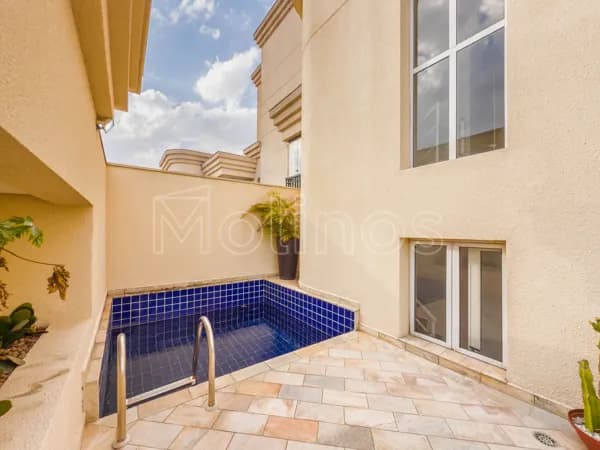 Cobertura com piscina à venda no Tatuapé. com 167 m², 3 dormitórios, 4 vagas