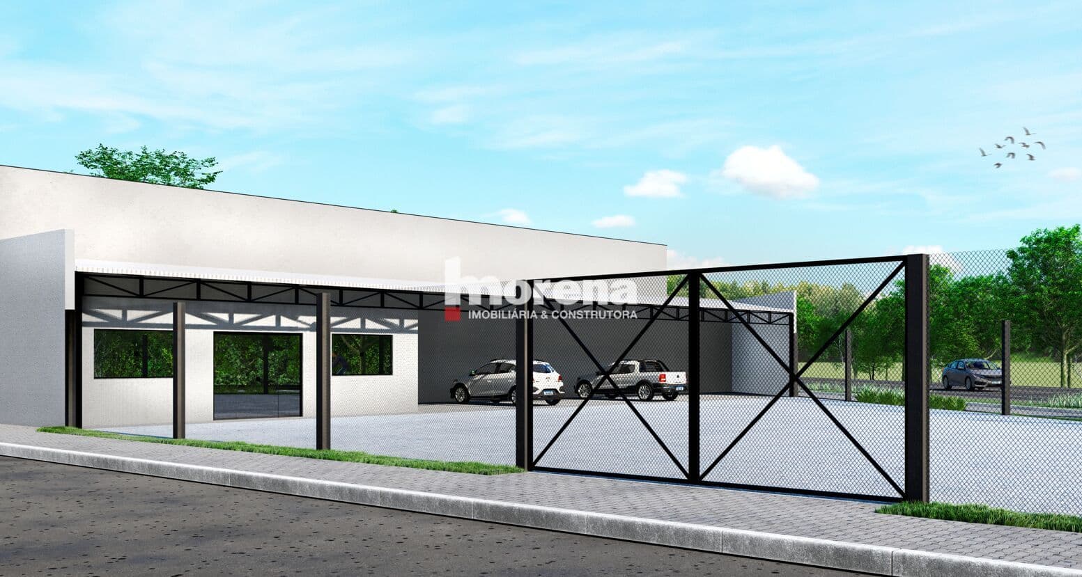 Salão comercial à construir