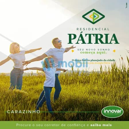 Terreno no loteamento Resid. Pátria