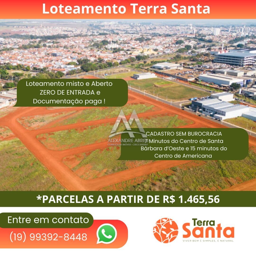 Lote/Terreno em Santa Bárbara D'Oeste - Centro Industrial Mamoré