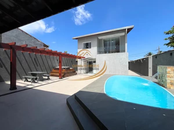 SOBRADO ALTO PADRÃO COM 05 DORM, PISCINA, OFURÔ, 90 METROS DO MAR EM ITANHAÉM!!