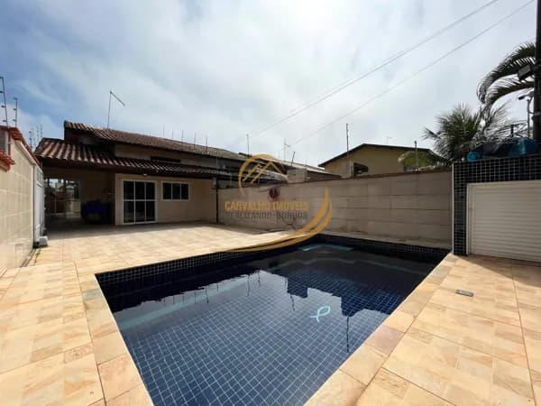 CASA LADO PRAIA APROXIMADAMENTE 600MTS DO MAR COM PISCINA E CHURRASQUEIRA EM ITANHAÉM!!