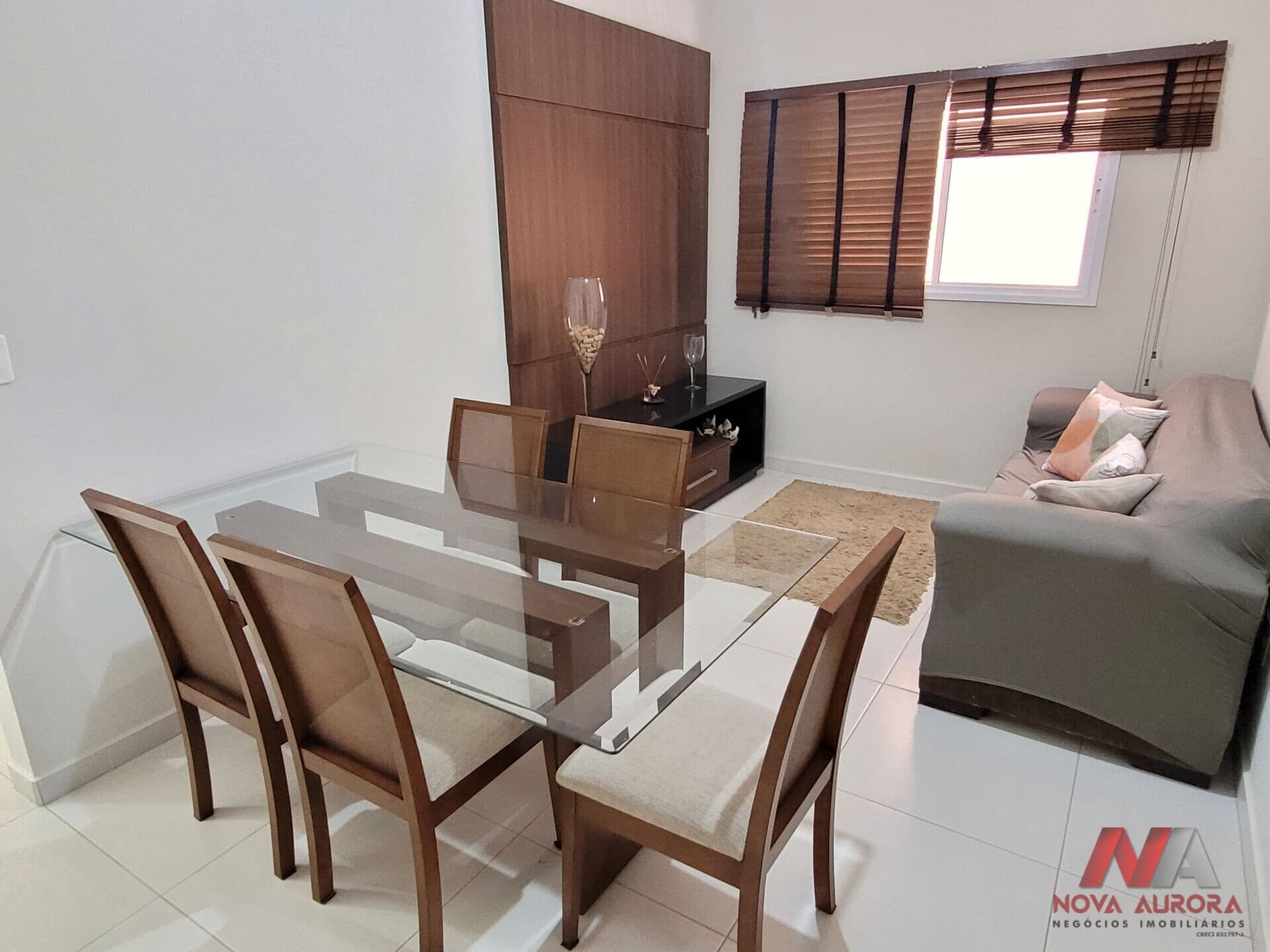 Apartamento mobiliado 01 dormitório para alugar no bairro Bom Jardim, São José do Rio Preto/SP