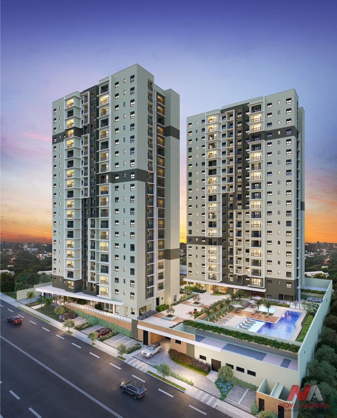 Apartamento em construção 02 dormitórios sendo 1 suíte ao lado da Havan - São José do Rio Preto/SP