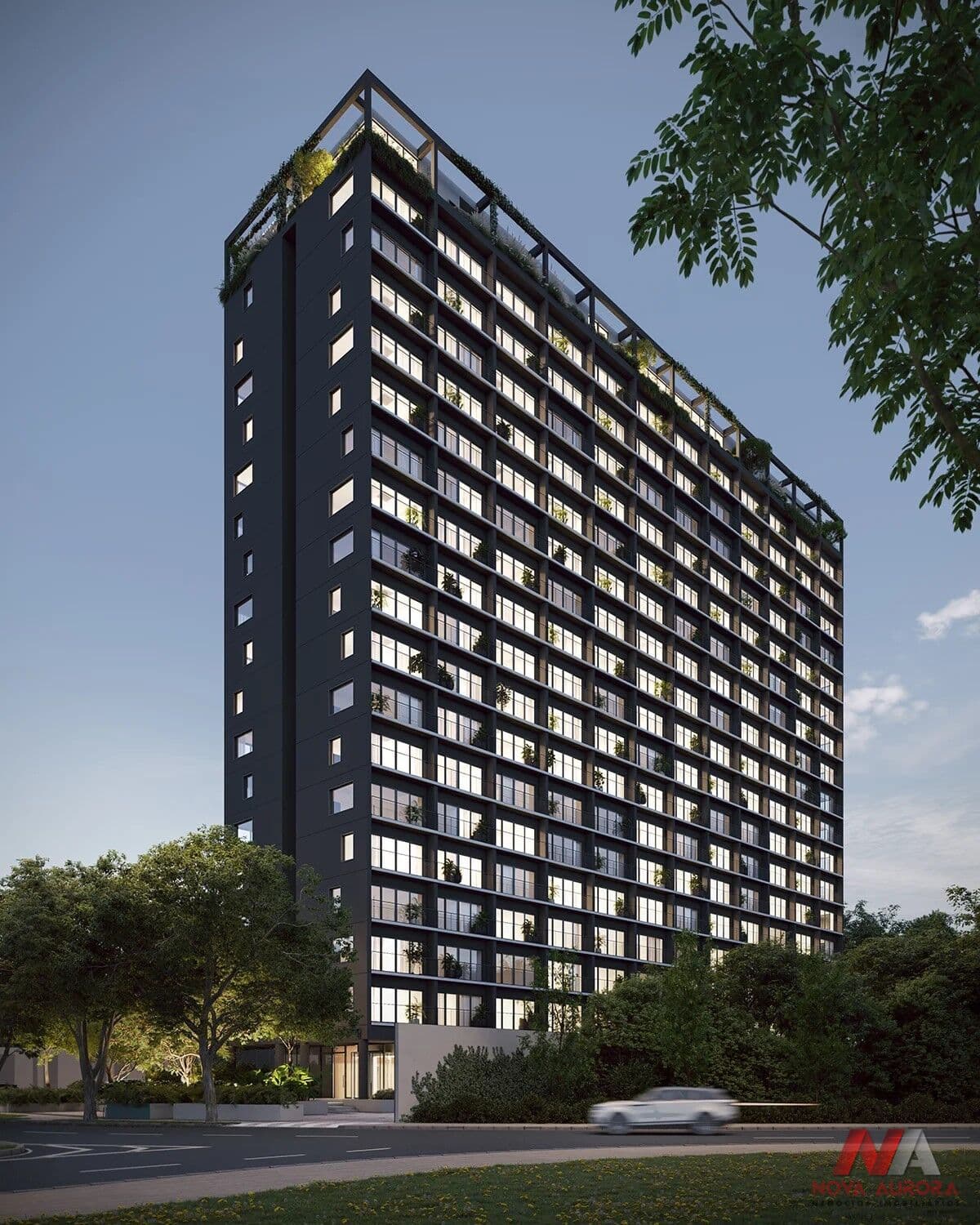 Apartamento 01 dormitório modulável em construção ao lado do Shopping Iguatemi - São José do Rio Preto/SP
