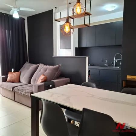 Apartamento mobiliado 02 dormitórios para alugar no Condomínio Green Life São Marcos - São José do Rio Preto/SP