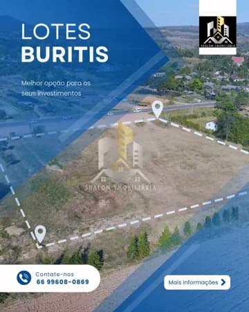 Lote/Terreno em Primavera do Leste - Buritis II
