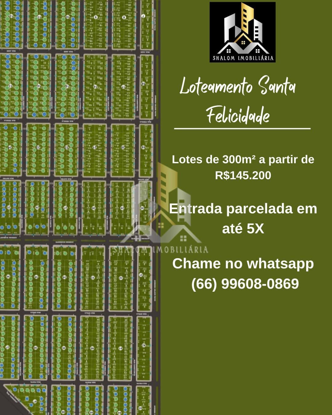 Lote/Terreno em Primavera do Leste - Santa Felicidade