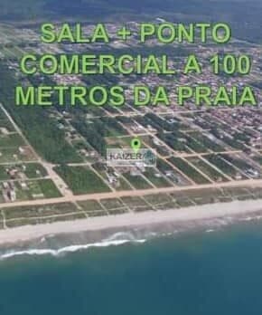 Sala Comercial situada na Praia do Ervino (100 metros do mar)