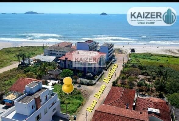 LOTE DE ESQUINA COM VISTA PARA O MAR (100 METROS DA PRAIA)