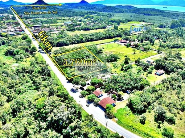 Área Residencial/Comercial em Da Reta, São Francisco do Sul/SC