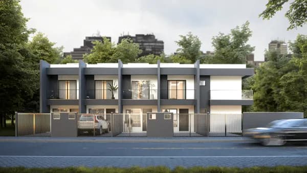 Sobrado em Joinville - Nova Brasília