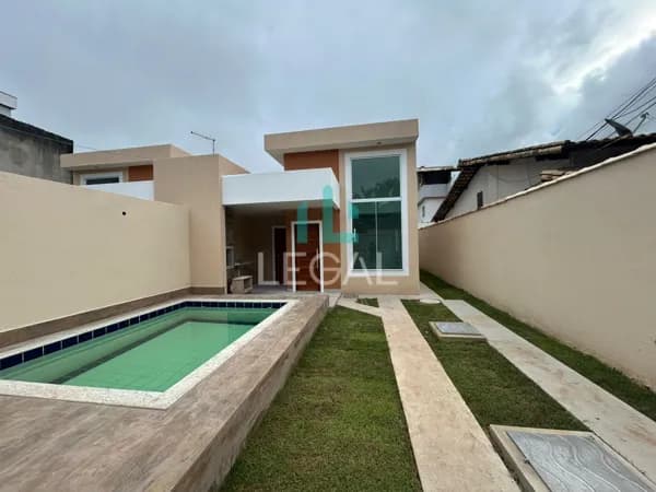 Casa linear em Village Rio das Ostras, Rio das Ostras/RJ