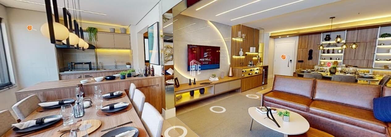 Apartamento no MISTRAL PATRIANI em São Bernardo do Campo - Terraço Gourmet