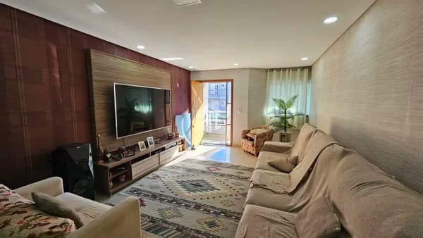 CASA na Vila Assunção, Santo André/SP - Espaço Gourmet e 4 Vagas