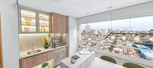 Apartamento Bairro Cerâmica, São Caetano do Sul/SP Terraço Gourmet