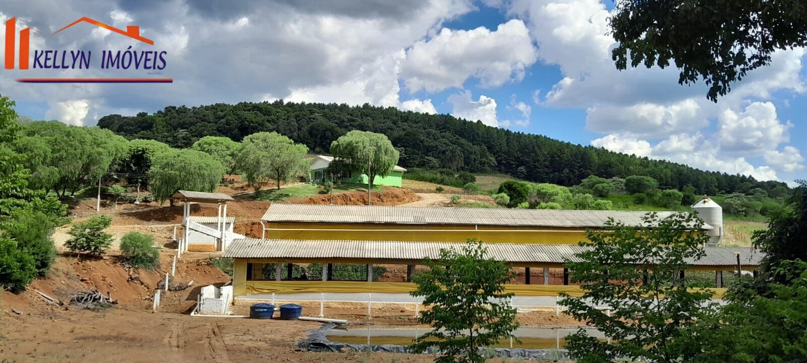 Área Rural com casa