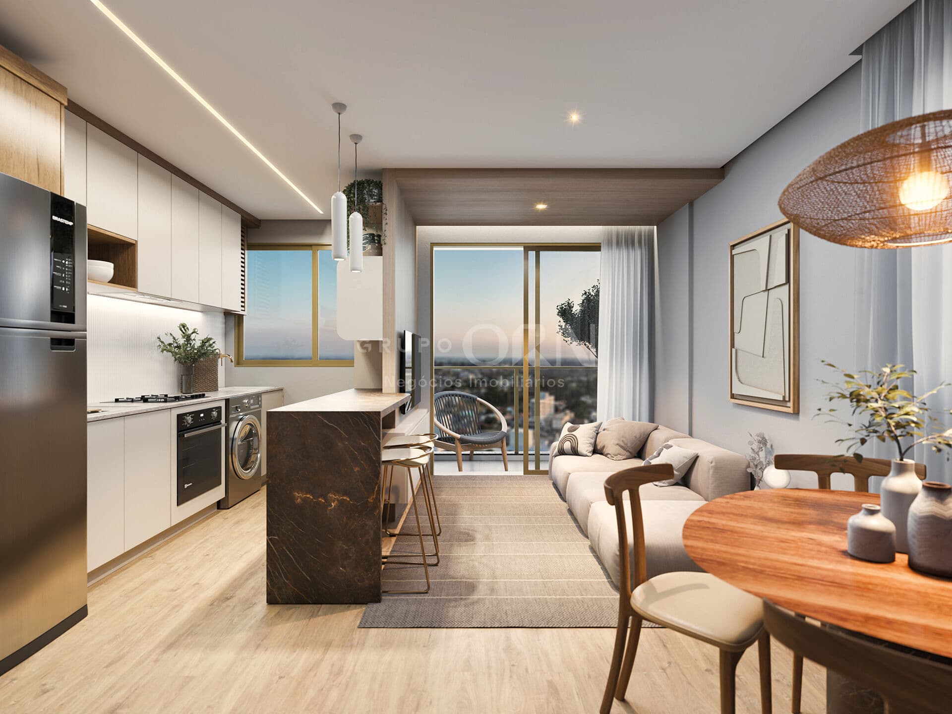 Apartamento Padrão SKYLINE BRASIL /BOQUEIRÃO