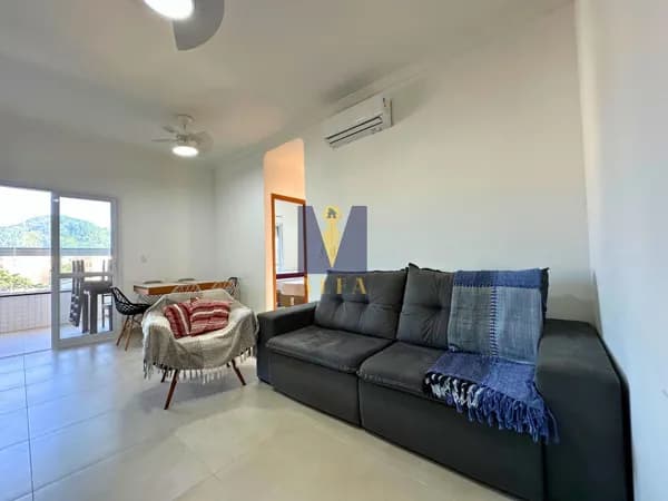 Apartamento Mobiliado com Varanda Gourmet vista mar Toninhas