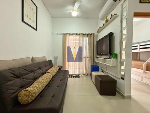 Apartamento de 1 dormitório à venda na Praia das Toninhas em Ubatuba/SP.