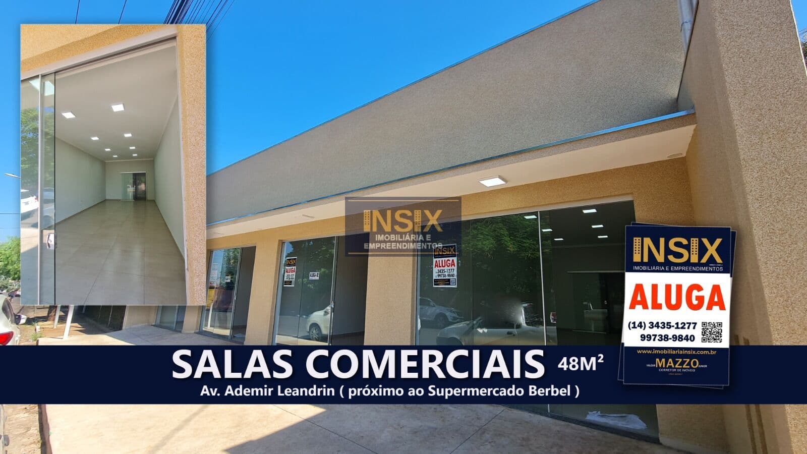 Aluga-se Salas Comercias em Pederneiras/SP