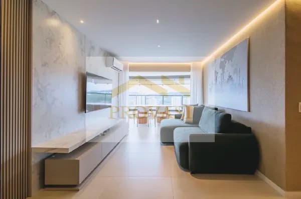 Apartamento Mobiliado com 124m e 3 suítes para Locação em Edifício Oka Mamoré, Barueri, SP