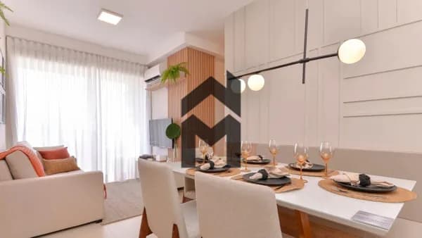 Apartamento 2 Dormitorios sendo 1 suite
