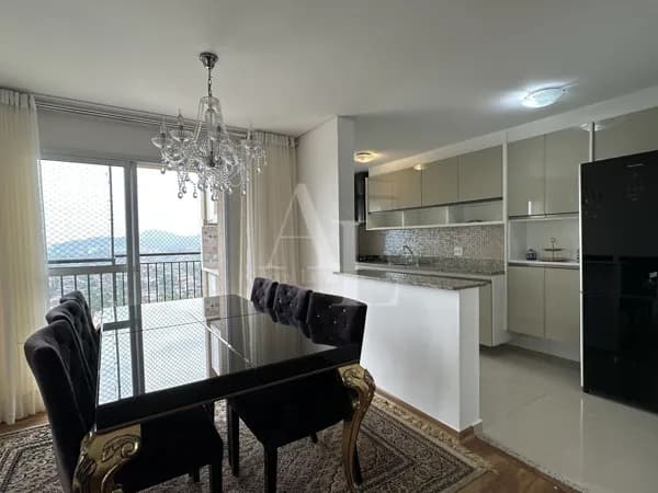 Apartamento Cobertura Mobiliado com 3 dormitórios - Choice Alphaville