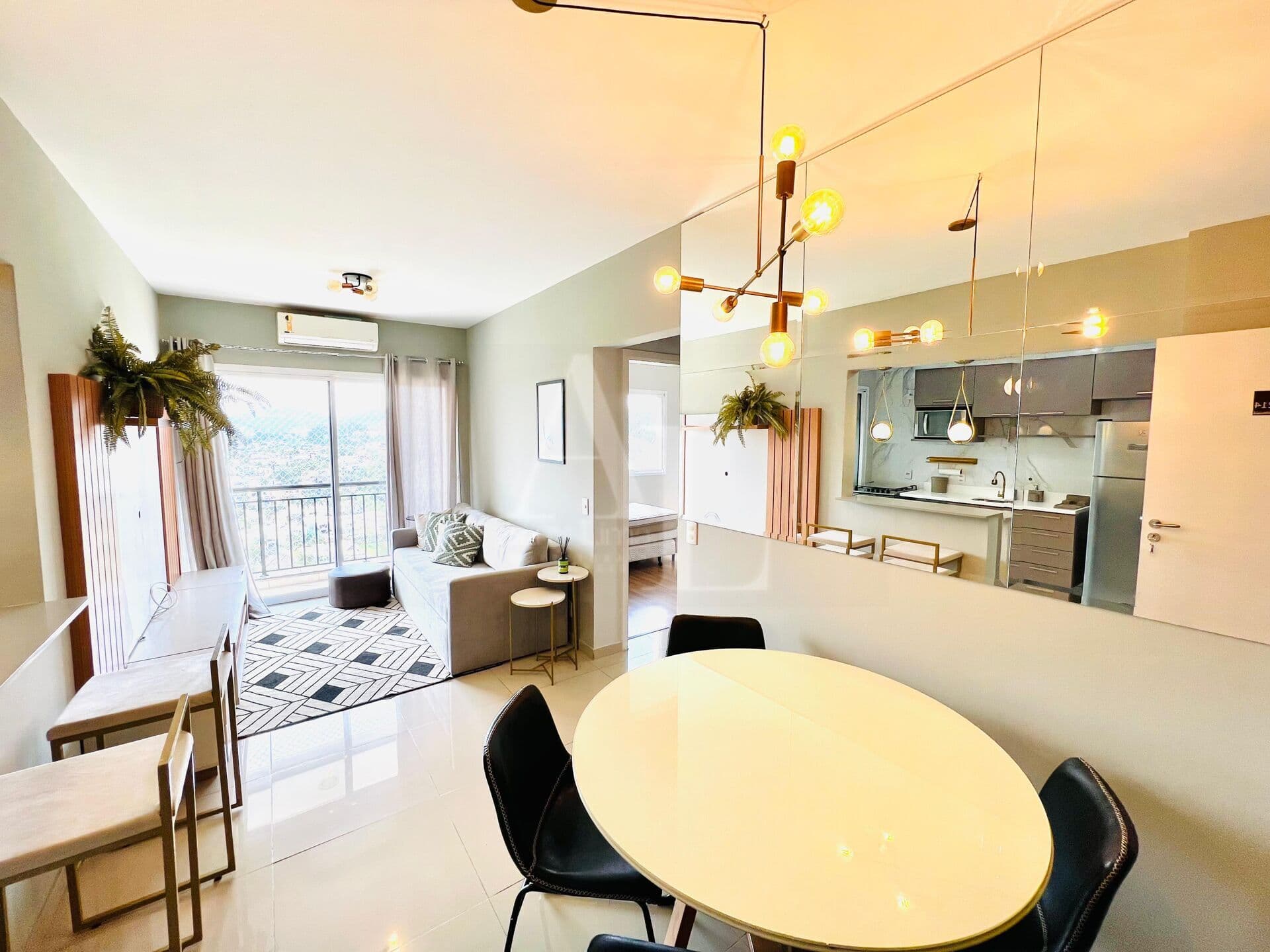 Apartamento mobiliado com 2 dormitórios em Alphaville Melville - Splendya 1