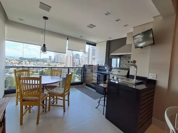 Apartamento Mobiliado para locação com 3 suites 2 vagas - Present Alphaville