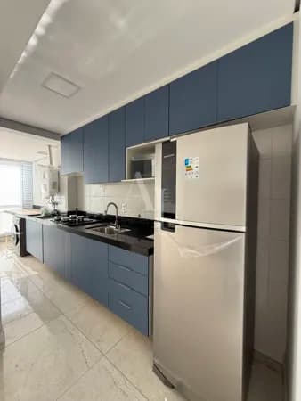 Apartamento semi mobiliado para locação com 70m2 | 2 dormitórios | 2 vagas - Wave