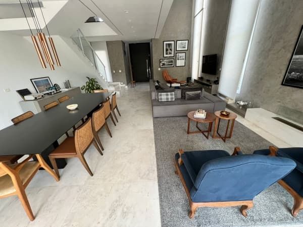 Casa com 4 suítes, ambientes integrados, 425m2 - Tamboré 10