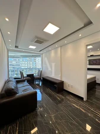 Apartamento à venda com 1 suíte e lavabo 53m2 - Wave Alphaville
